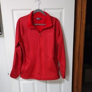 The North Face Women's Vibrant Red Ski Jacket XL Size.